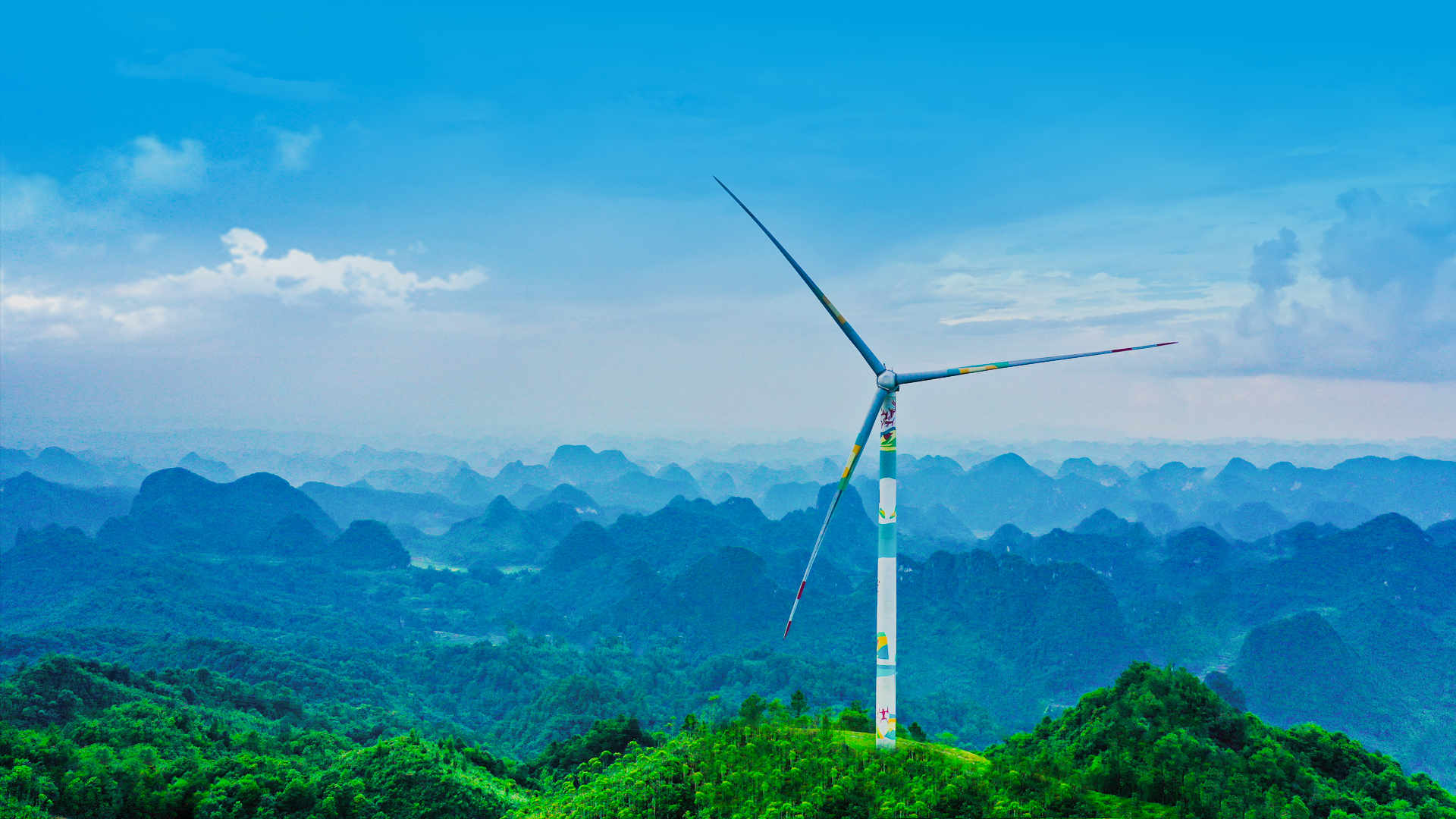 广西天等牛头岭风电场