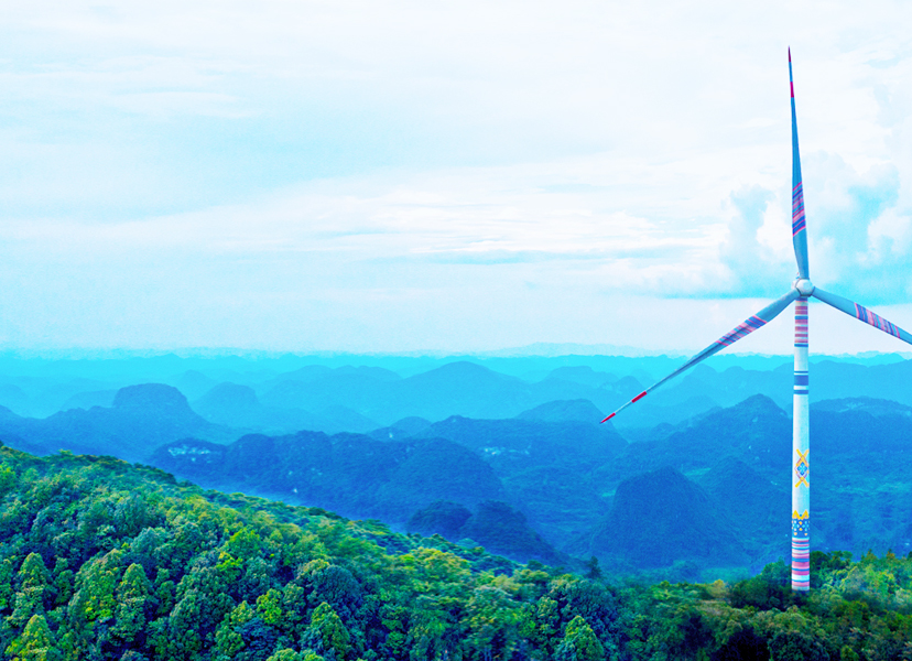 广西天等牛头岭风电场