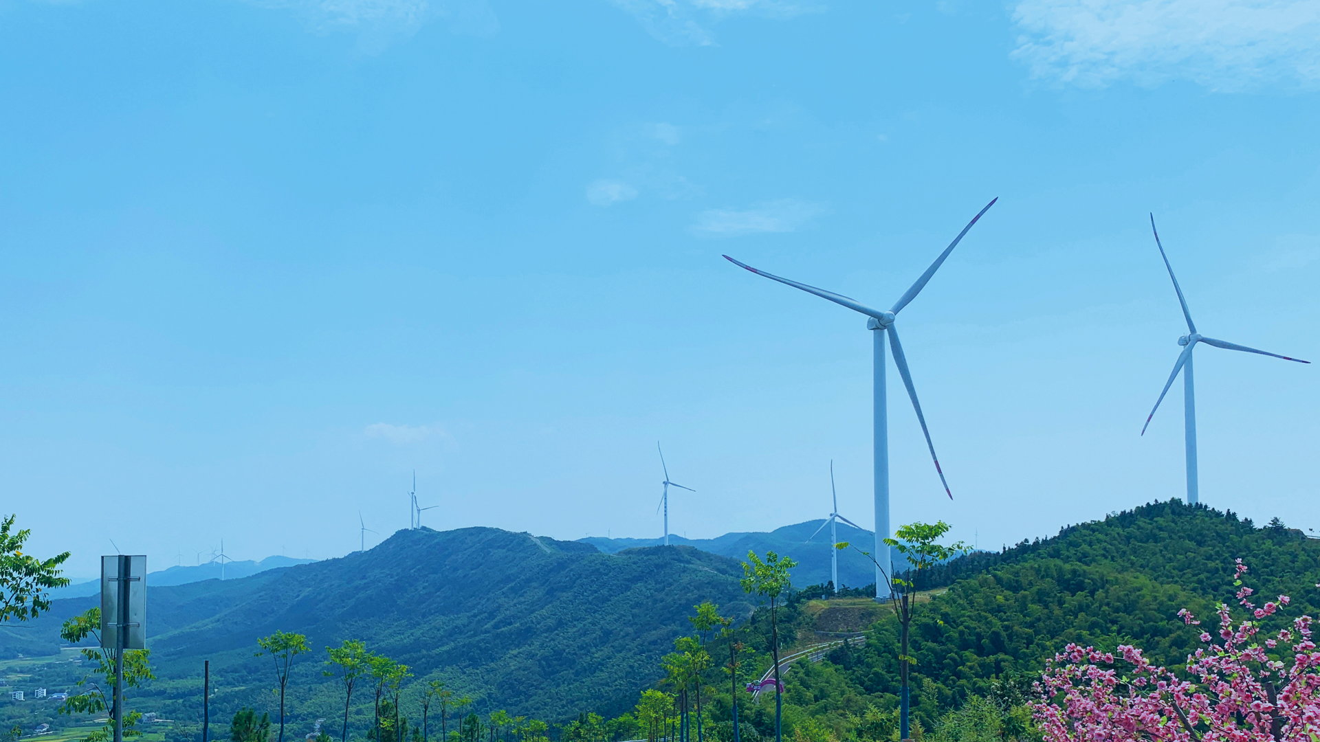 湖北石首桃花山风电场