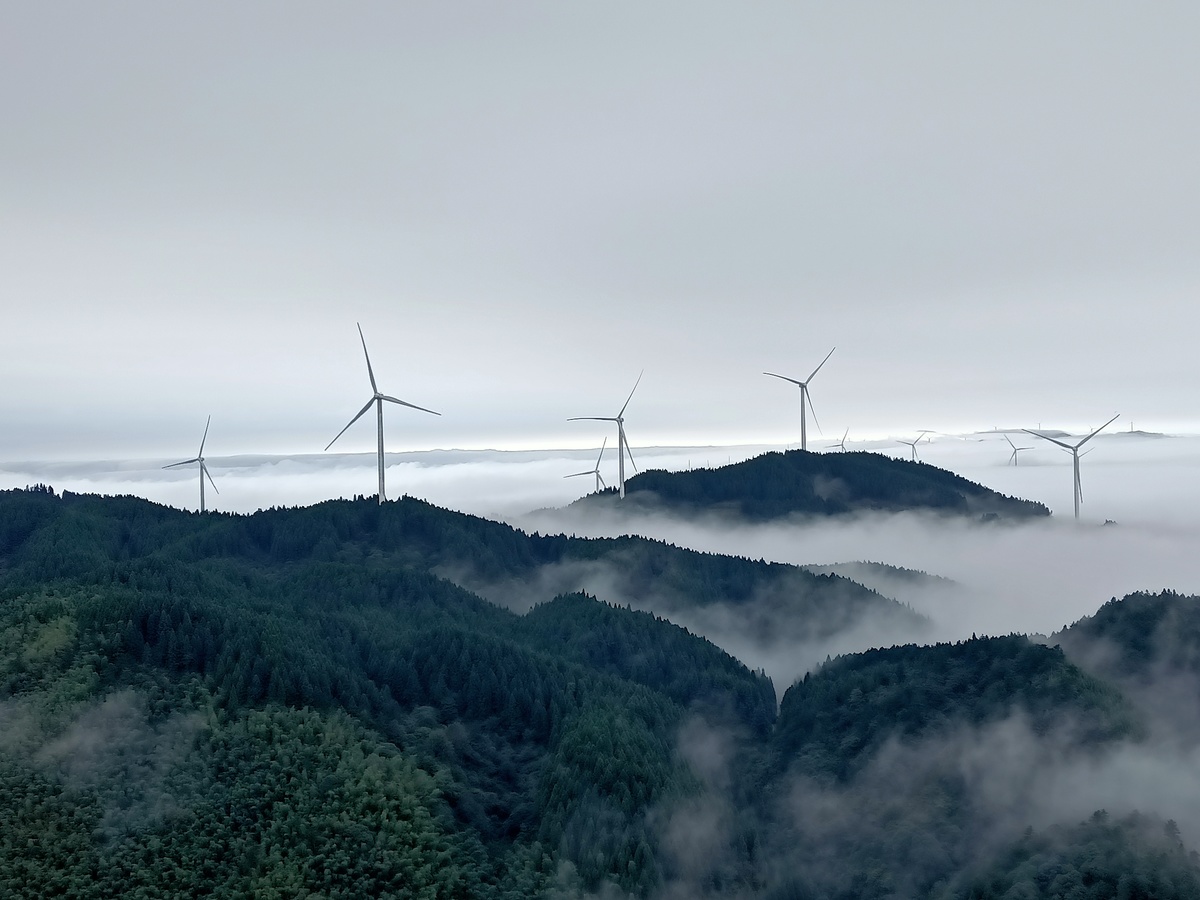 江西吉安灵华山风电场6侍宇峰
