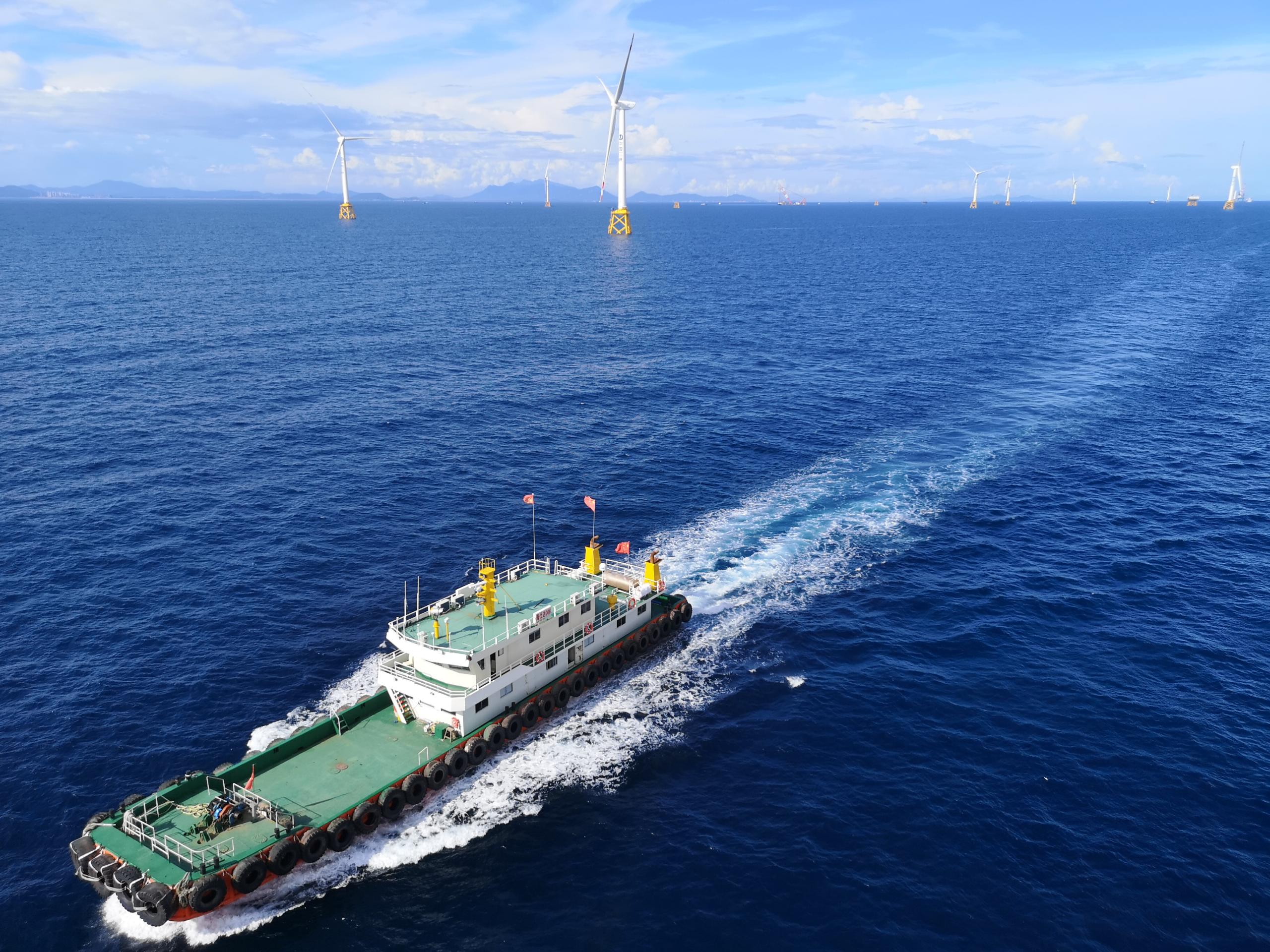 广东阳江沙扒海上三峡风电场（摄影：张凯齐）(1)