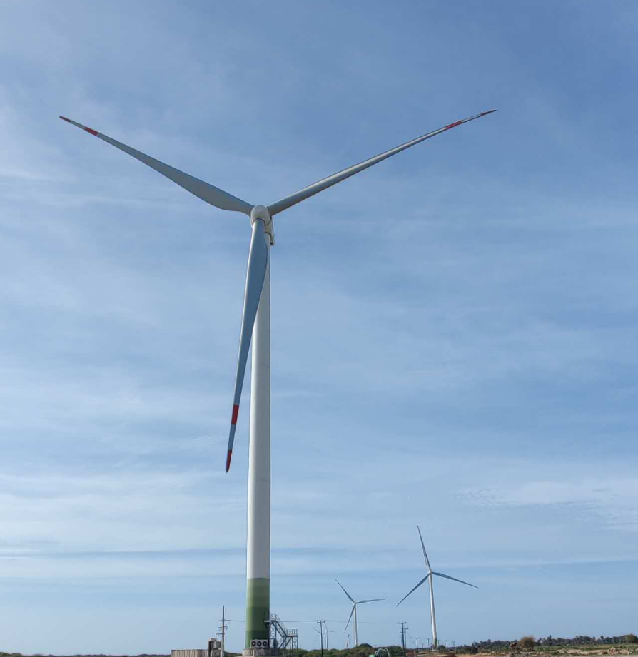 斯里兰卡首个使用中国整机厂商金风科技所提供的风电机组的项完成全场吊装 斯里兰卡首个使用中国整机厂商金风科技所提供的风电机组的项完成全场吊装